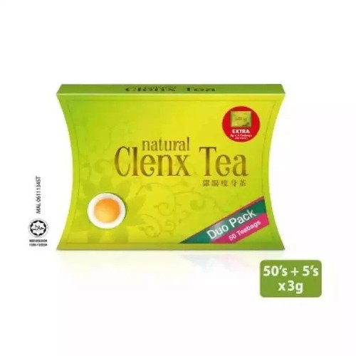 NH Detoxlim Natural Clenx Tea 55 Sachets X 3g Free Shipping World Wide - Picture 2 of 6