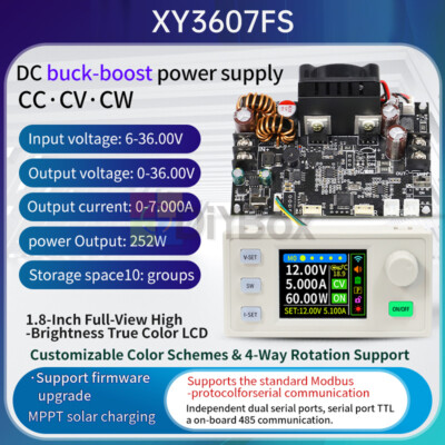 XY12522 CNC Adjustable Voltage Regulator DC Buck Power Supply Module ...