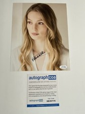 Hannah Dodd signed autographed 8x10 photo sexy ACOA COA 