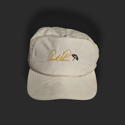 Vintage Arnold Palmer Duckster Hat White