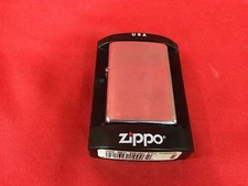ORIGINAL ZIPPO A 08 CHROME FLINT USA LIGHTER BRADFORD.PA U.S.A  