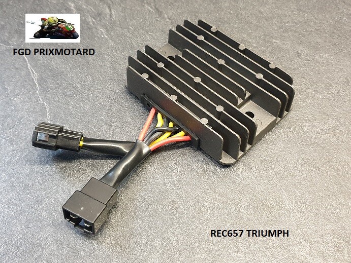 Régulateur de tension haute performance aluminium pour Triumph Daytona 675 2007