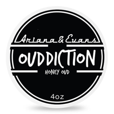 Ouddiction Shaving Soap ARIANA & EVANS Made in USA with Shea Butter & Aloe Vera