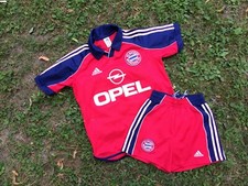 Bayern Munich Home football shirt 1999/2001 Suit XS Adidas Old Shorts Vintage 