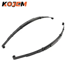 Rear Leaf Springs Set Pair For Chevy Bel Air/ Del Ray/ Sedan 55 56 57 Steel