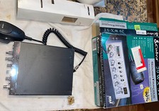 COBRA 29 WX NW ST SOUND TRACKER 40 CH CB Radio w Microphone And Box Turns On