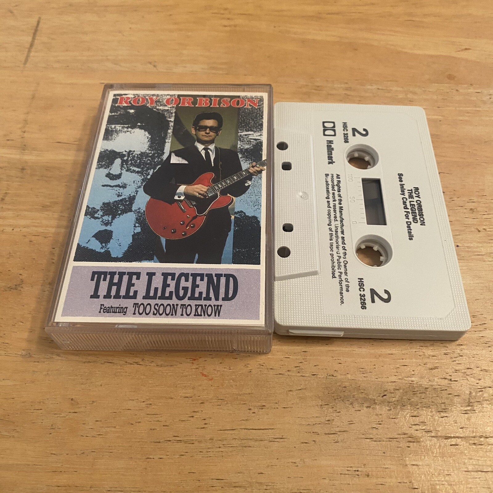 ROY ORBISON THE LEGEND Audio cassette album excellent