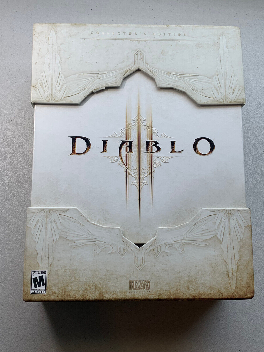 Diablo 3 Collectors Edition PC - Some Items Still Sealed, No