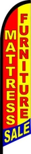 MATTRESS FURNITURE SALE SWOOPER FEATHER FLAG BANNER SIGN  8076