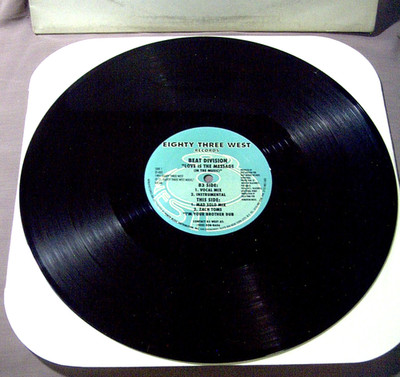 BEAT DIVISION LOVE IS THE MESSAGE EP 12'' 1995 IMP CANADA GARAGE HOUSE ELECTRO DJ