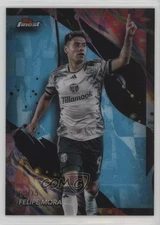 2024 Topps Finest MLS Uncommon Aqua Refractor /75 Felipe Mora #156