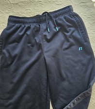 Russell Athletic Youth Navy Blue Sweatpants FLEECE LINED Athletic Joggers 14 M