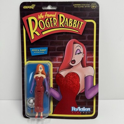 Super7 Jessica Rabbit ReAction Figure Who Framed Roger Rabbit 3.75 