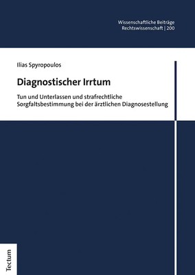 Diagnostischer Irrtum | Ilias Spyropoulos | Deutsch | Buch | 470 S. | 2023
