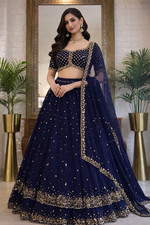 Designer Lehenga Choli Indisch Bollywood Hochzeit Party Pakistaner Kleidung