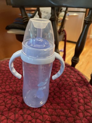 NUK Learner Straw Cup 10oz Soft Straw for Toddlers