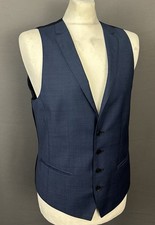 Neue HUGO BOSS WESTE - RIESIGES GENIE - Größe IT 48 - Medium M 38" Brustumfang Neu ohne Etikett