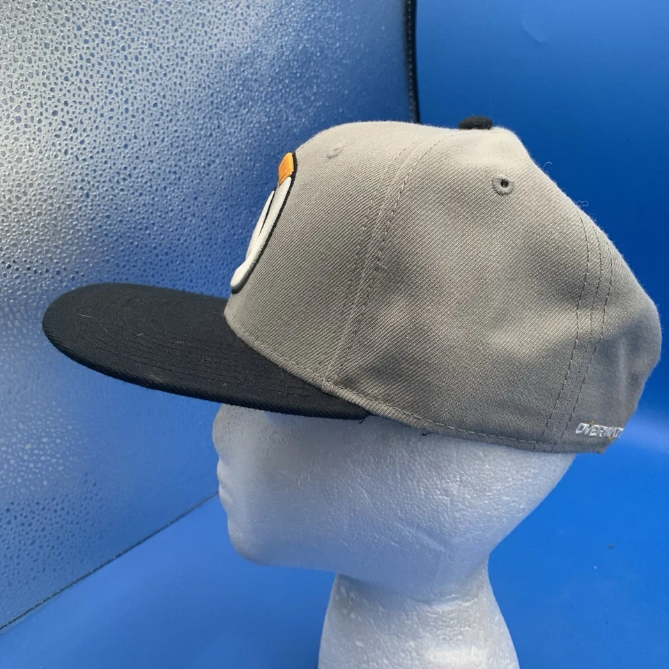 Gorra Overwatch Para Hombre Talla Única Gris Negra Snapback Gorra Blizzard Videojuegos JINX Foto 2 de 4