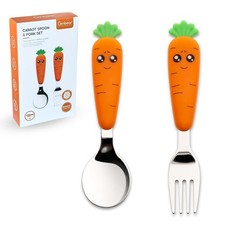 Toddler Utensils with Case, Non-toxic Kids Spoons and Forks for Ages 18 Month...