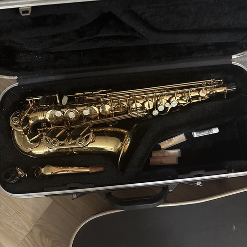 Alto Saxophone with Hard Case Excellent Condition made in Antiqua Winds factory