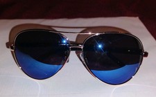 Oscar De La Renta 3045 450 aviator style sunglasses adult size, black arms read