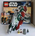 LEGO Star Wars Set 8097 Slave I Episode V 100% Complete with Box & Instructions