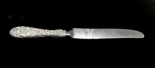 925 Sterling Silver & Steel Antique The Stieff Co. Rose Knife