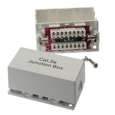 5 Pack of CAT5E Junction Box, 110 Punch Down Type