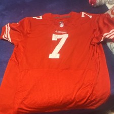 San Francisco 49ers Colin Kaepernick 7 NFL Football Jersey Red White
