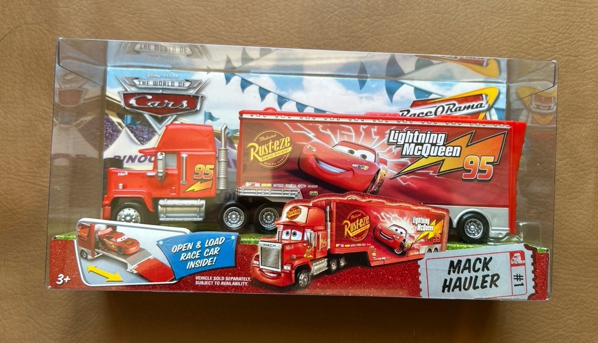 Disney - World Of Cars - Race O Rama - Mack Hauler #1 NIB
