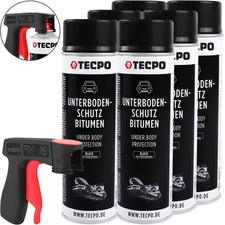 6x 500 ml UNTERBODENSCHUTZ STEINSCHLAGSCHUTZ ...