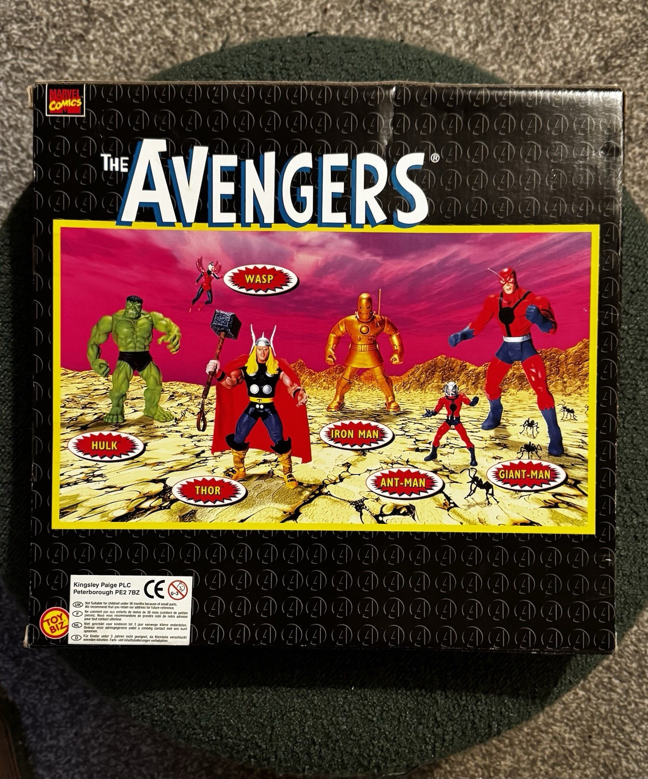 Action Figure Box Set Marvel Avengers Action Figure Box Set – ToyBiz 1999 (Collector Editions ...