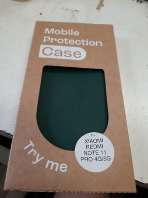 T-Mobile Cover Case Hülle Flexibel In Grün Für Xiaomi Redmi Note 11 Pro  4G, 5G
