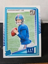 2025 Panini Donruss - Rated Rookie #400 Jaxson Dart (RC) New York Giants