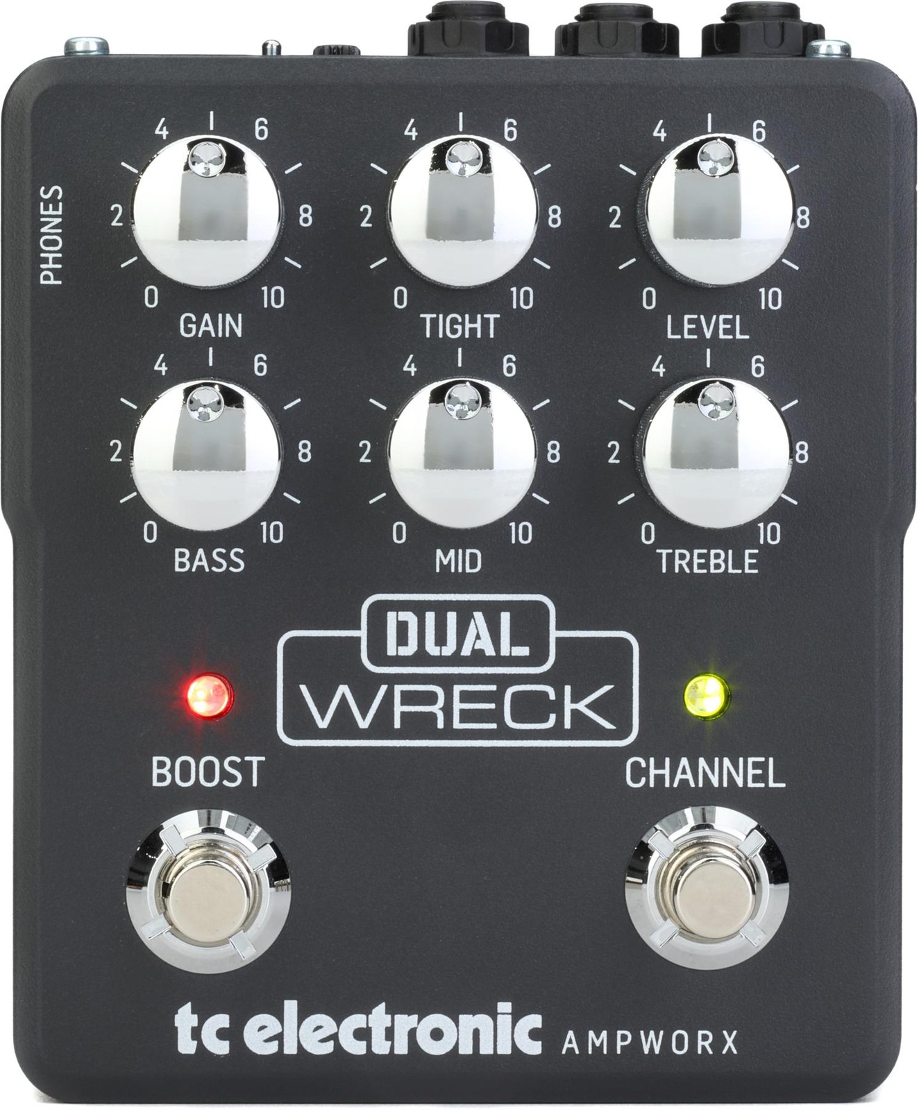 Двойная педаль предусилителя Wreck от TC Electronic Ampworx