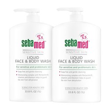 SEBAMED Paraben-Free Face and Body Wash With Pump for Sensitive and Delicate