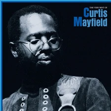 Curtis Mayfield - The Very Best Of Curtis Mayfield [New Vinyl LP] Blue, Colored