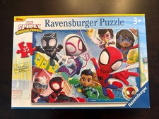 Marvel Spidey Amazing Friends Ravensburger Puzzle Open Box