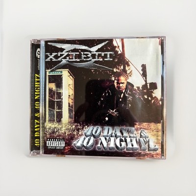 Xzibit 40 Dayz & 40 Nightz CD 1998 Rare HTF Explicit Enhanced CD