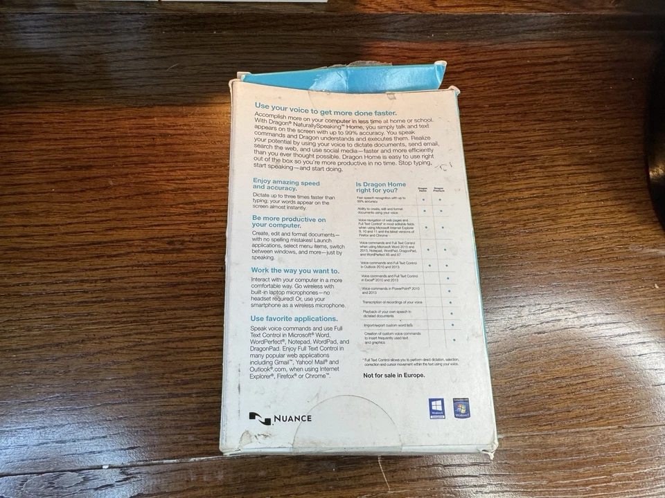 Nuance Dragon K409A-G00-13.0 NaturallySpeaking 13 Home Software (Open Box) - Image 3 of 4