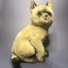Vintage Applause Avanti Siamese Cat 1987 Realistic Plush Cat Stuffed Animal