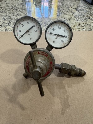 Vtg. Wards Master Acetylene Welding Regulator 45HB-14a - 500PSI Max -Made in USA