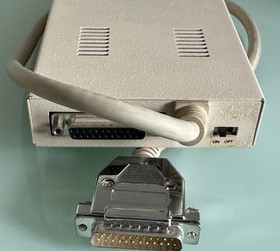 ROCTEC External Disk Drive For Amiga 500 - A4000, CdTV, Tested, Works #03 25