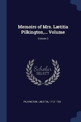 Pilkington Laet Memoirs of Mrs. Lætitia Pilkington, ...  (Paperback) (UK IMPORT)