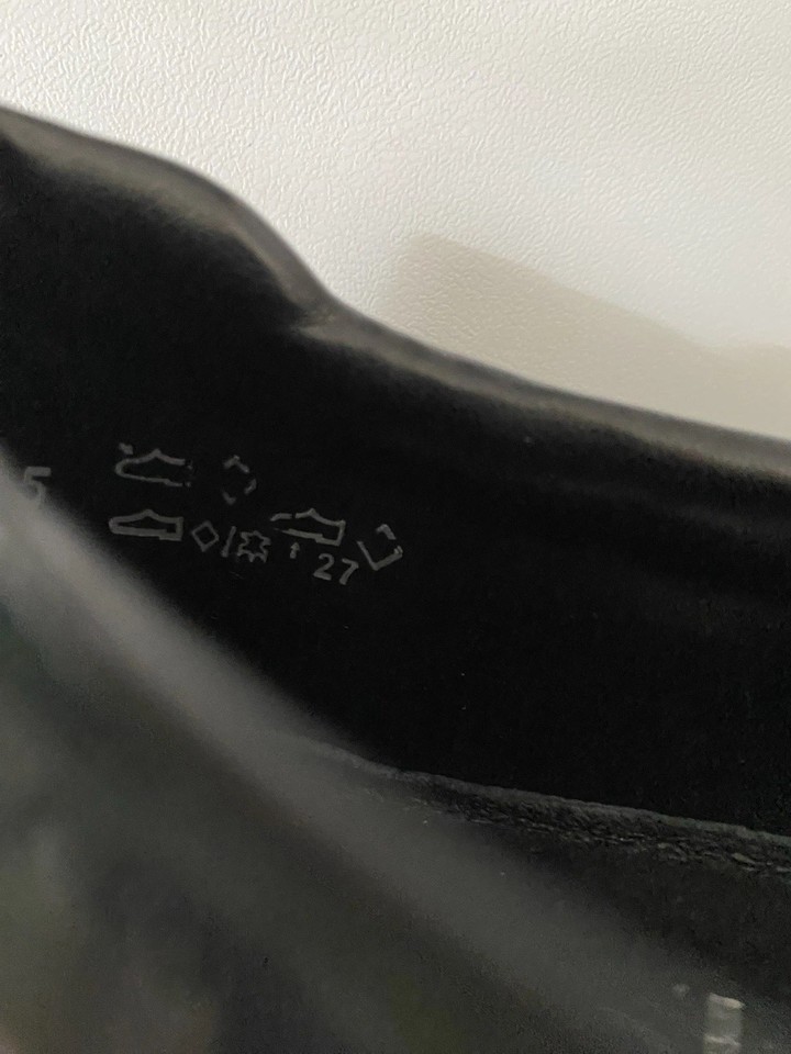Rieker Antistress Green Patent Wedge Heel Leather Artisan Shoes UK Size ...