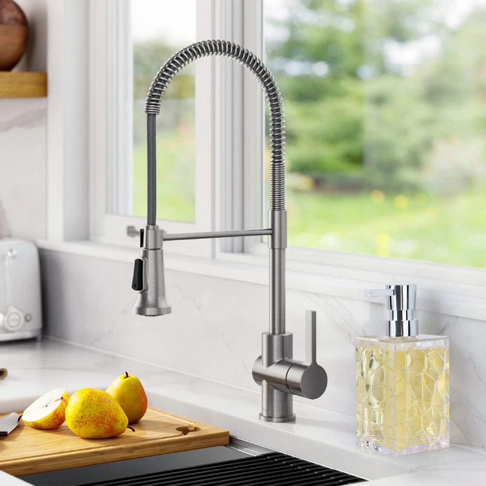 Acrylic Soap Lotion Dispenser 2 Pack Clear, Rustproof Plastic Pump Bottles - Image 4 of 4