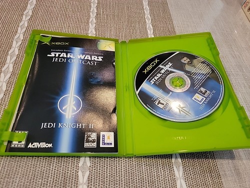 XBOX VIDEO GAME STAR WARS JEDI OUTCAST KNIGHT II - Picture 4 of 4