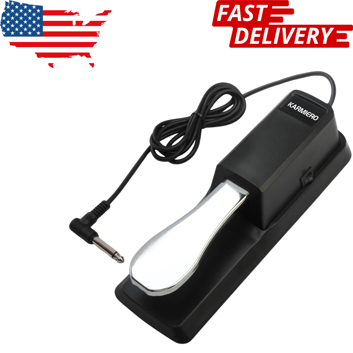 Sustain Pedal for Keyboard Universal, Premium Sustain Pedal, Piano Pedal |  eBay