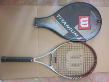 Wilson Titanium 2 Tennis Racket With Case 4 3/8