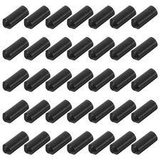 40pcs Rubber Wire End Cover - Cable Wrap Caps Insulation Protectors -